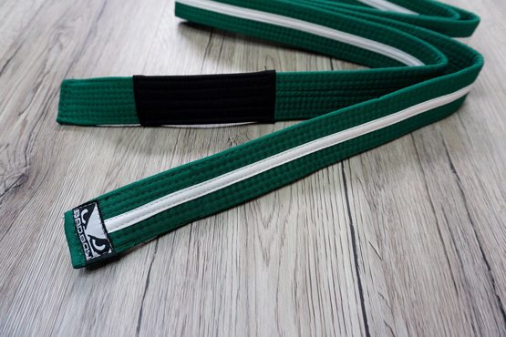 BAD BOY παιδικη ζωνη bjj - Green/white